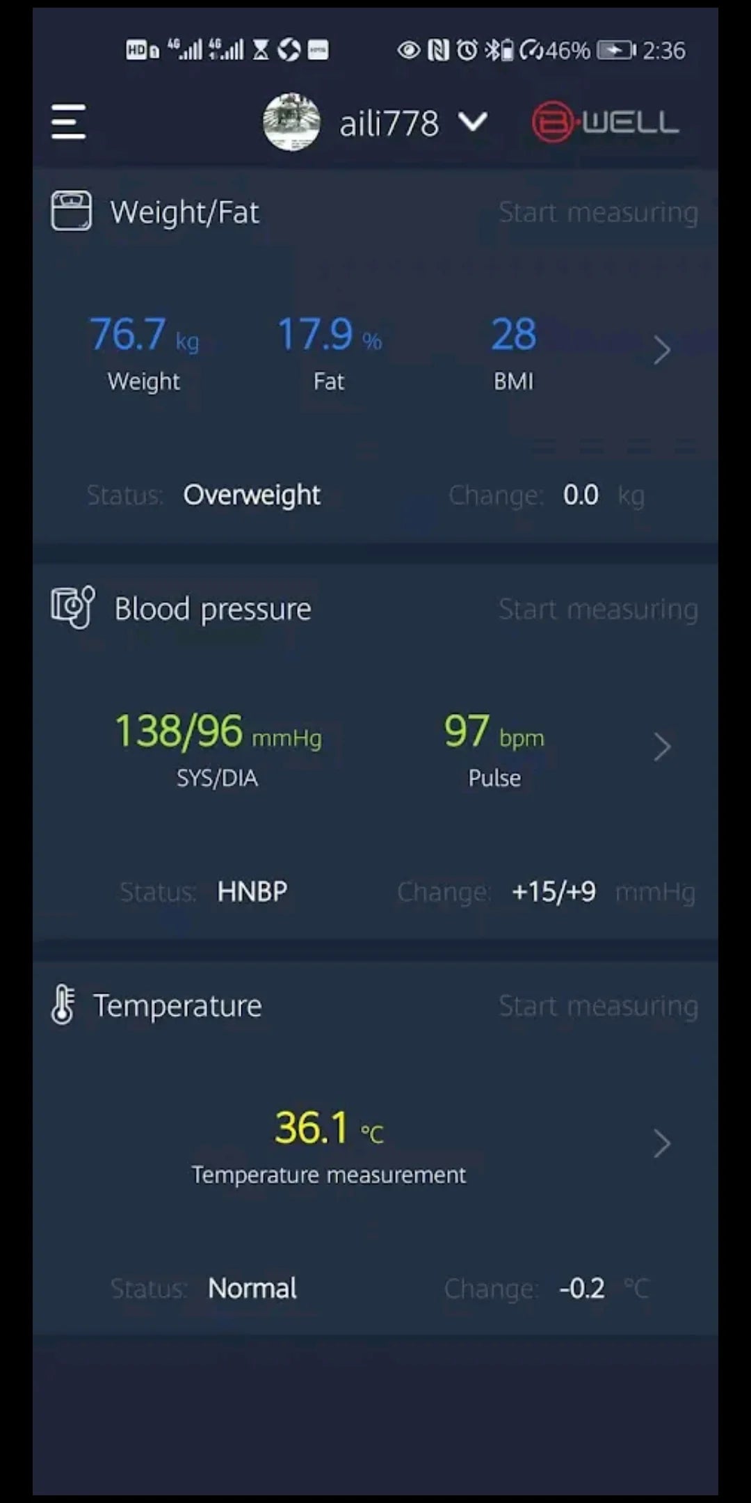 Bluetooth Smart Scale with App – Track Weight, BMI, Body Fat & More