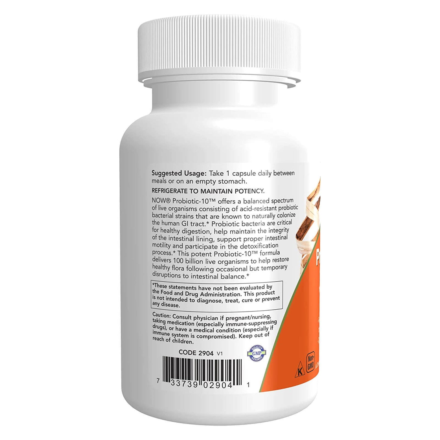 NOW FOODS Probiotic-10 100 Billion 60 Veg Capsules