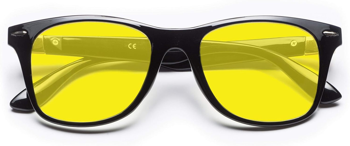 BLUE LIGHT Blocking Glasses - anti Glare, Clear Lenses, 99% Blue Light Protection