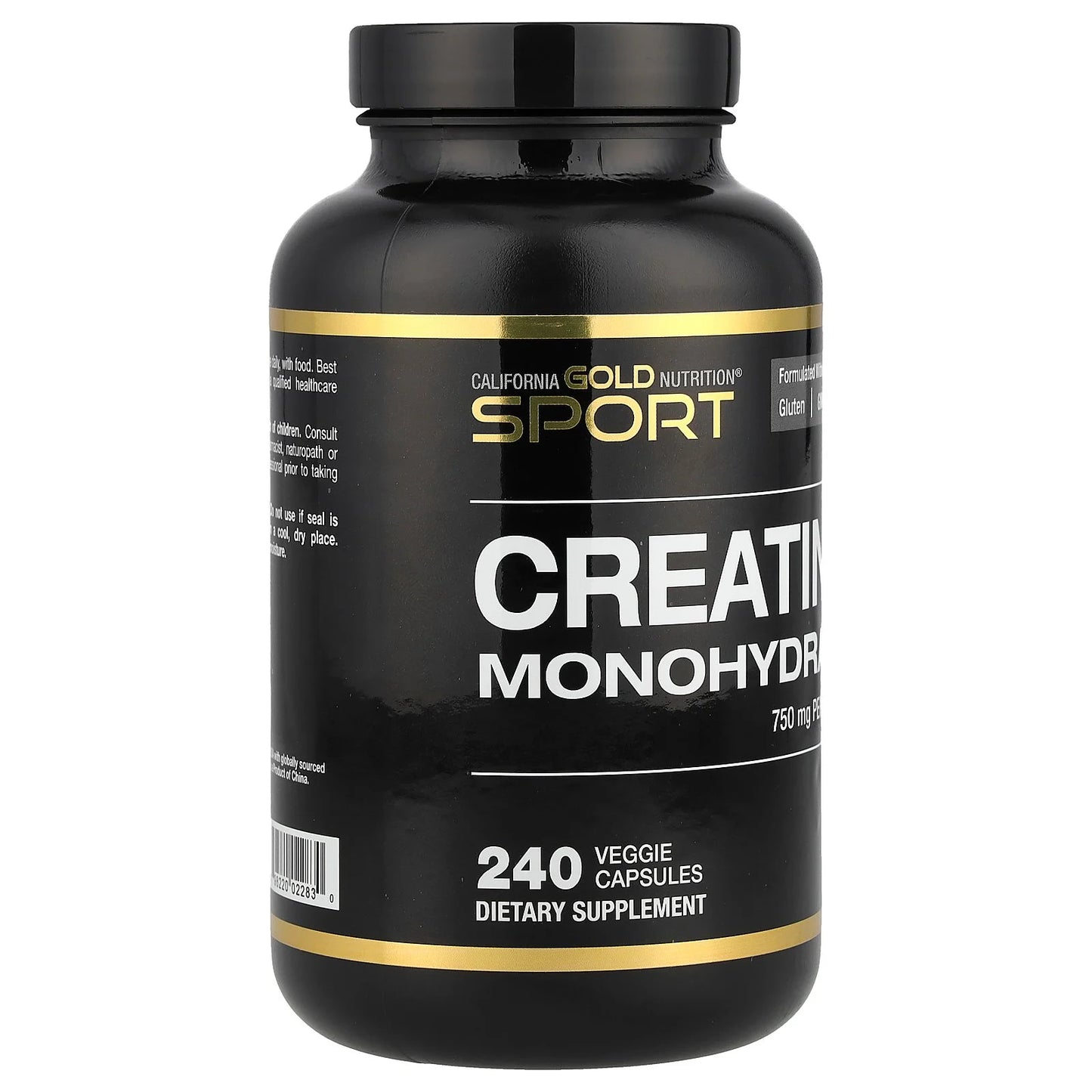 Sport, Creatine, 750 Mg, 240 Veggie Capsules