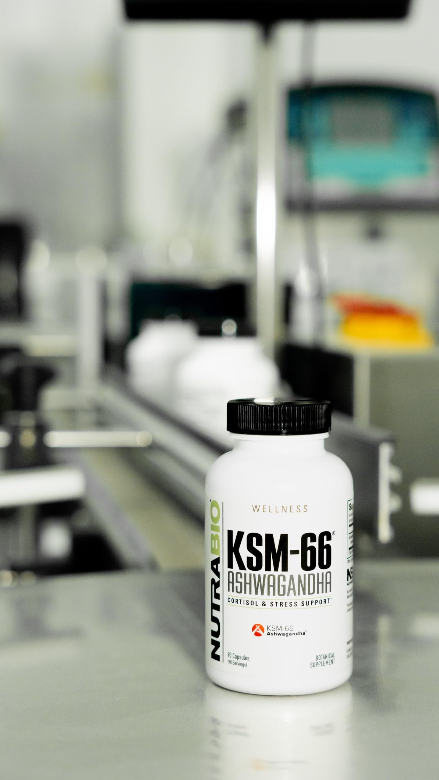 Ashwagandha KSM-66 Herbal Supplement for Better Overall Well-Being- Ashwagandha Supplement- 600Mg - 90 Vegetable Capsules