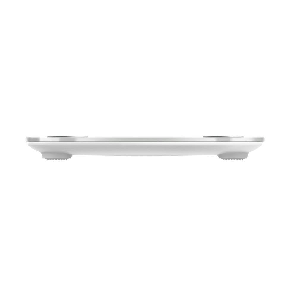 White Smart Scale with Bluetooth Detailed Body Composition Analysis