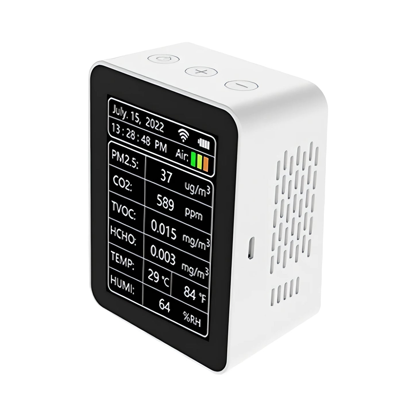 Multifunctional Air Quality Detector PM2.5 Odor VOC Formaldehyde Alarm Clock Calendar WIFI AIR Tools Air Monitor Air Detector