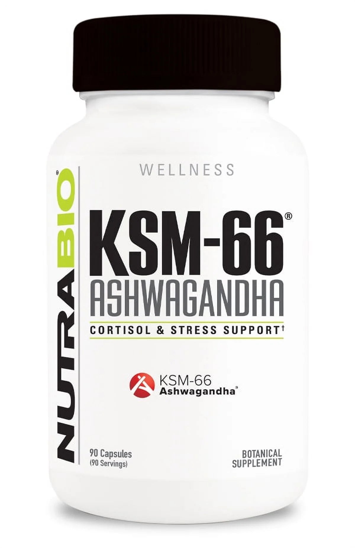 Ashwagandha KSM-66 Herbal Supplement for Better Overall Well-Being- Ashwagandha Supplement- 600Mg - 90 Vegetable Capsules