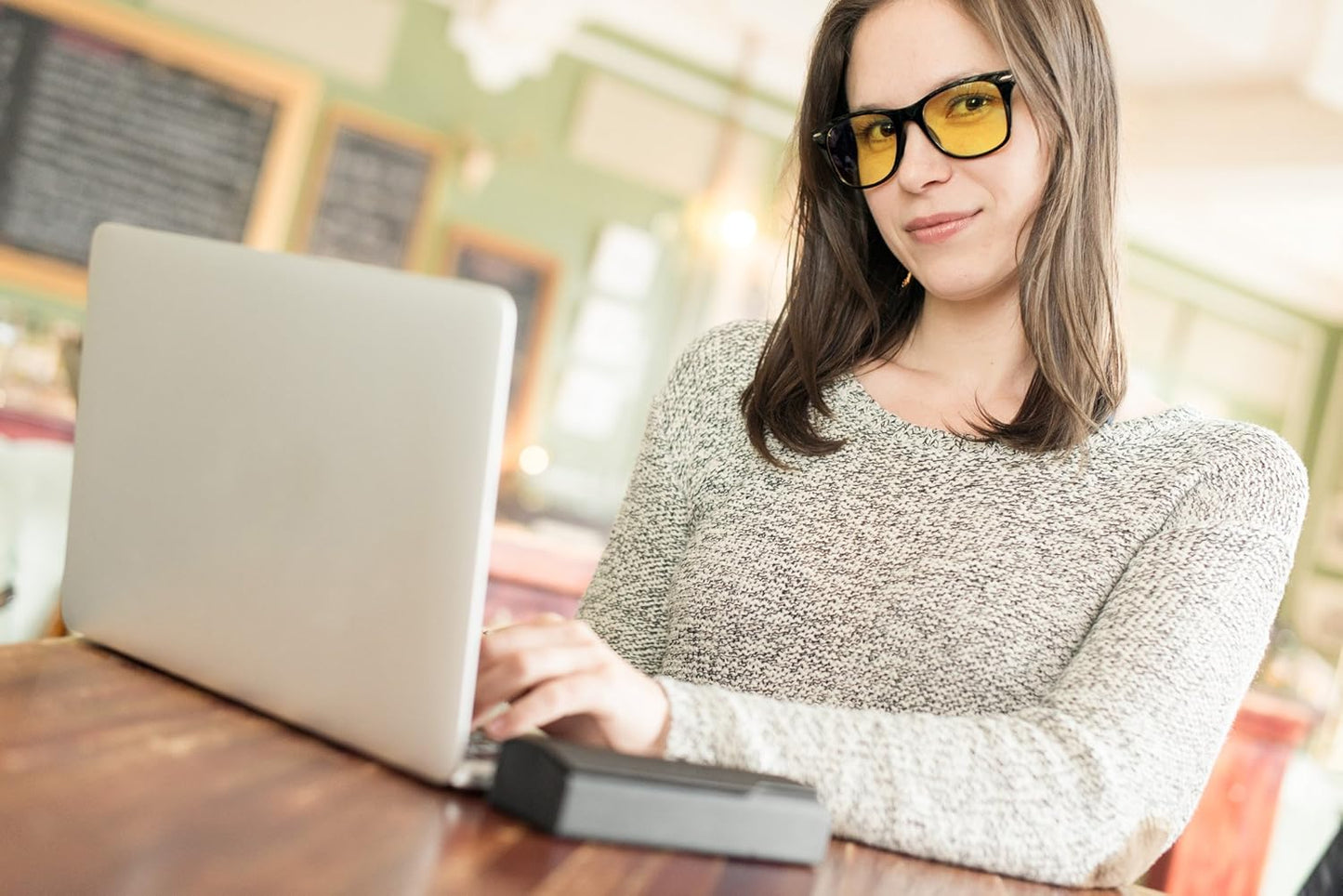 BLUE LIGHT Blocking Glasses - anti Glare, Clear Lenses, 99% Blue Light Protection