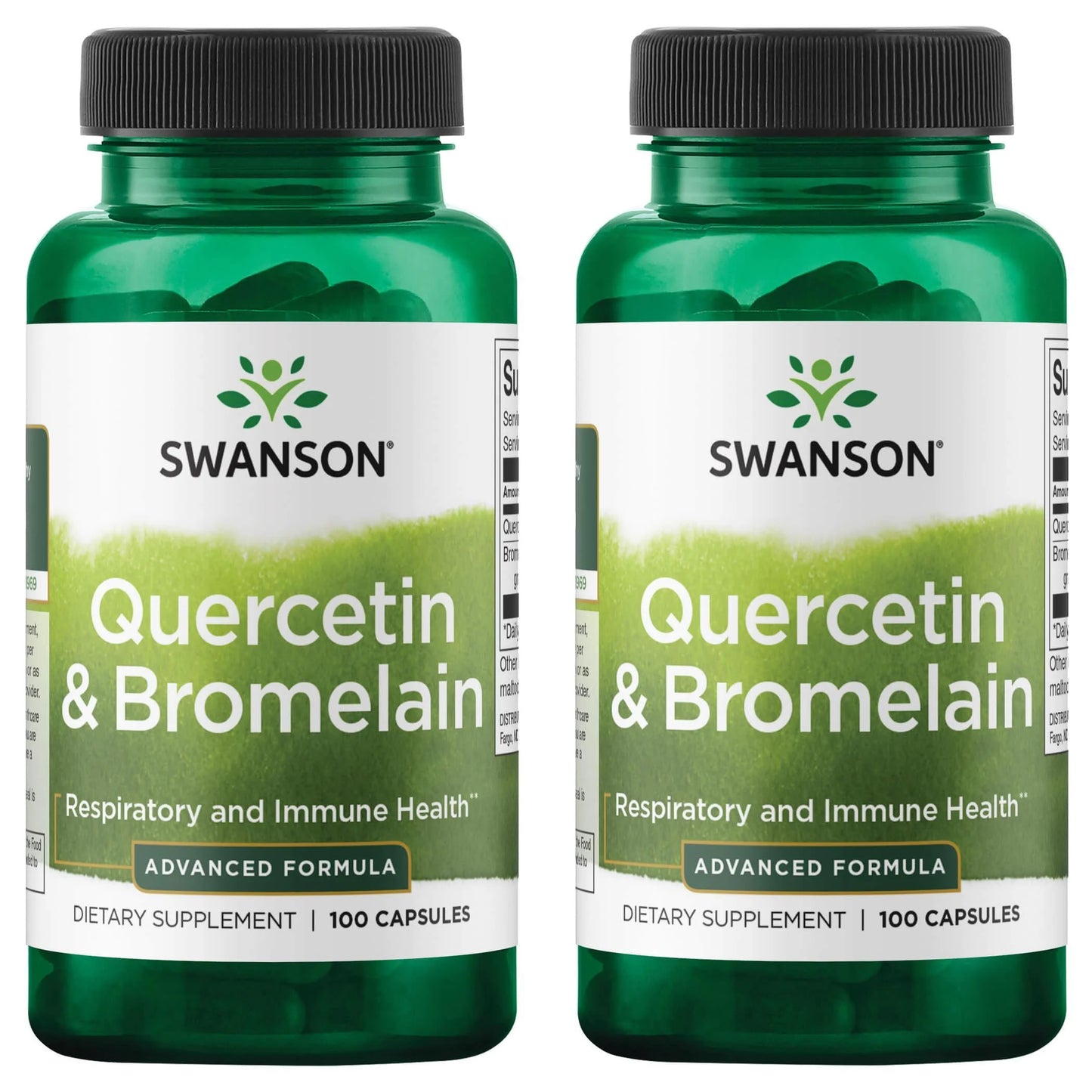 Quercetin & Bromelain - Advanced Formula 100 Caps 2 Pack