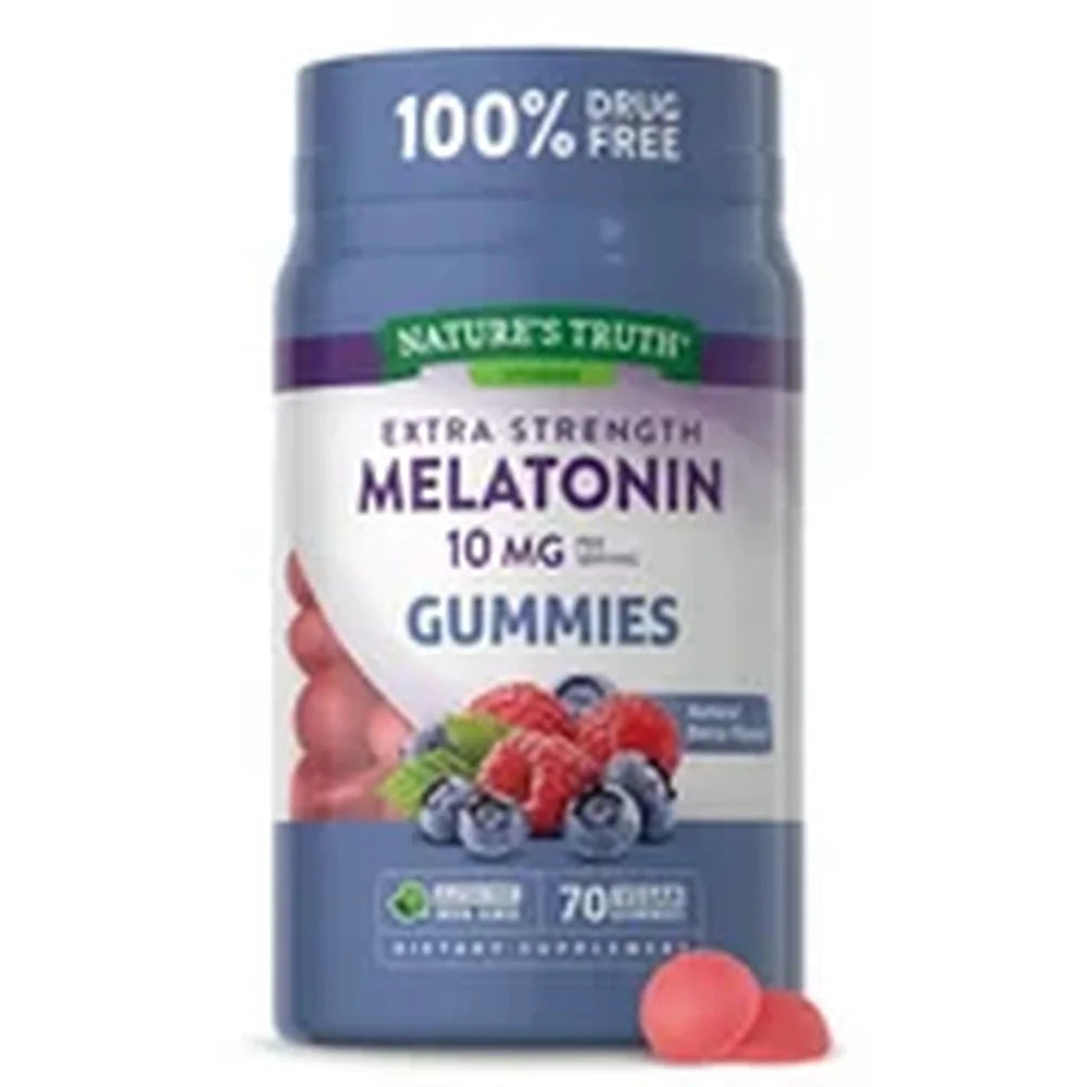 Melatonin Gummies 10 Mg (Pack of 2)