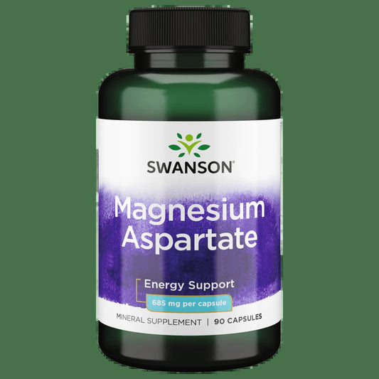 Magnesium Aspartate - 133 Mg Elemental Magnesium 685 Mg 90 Capsules