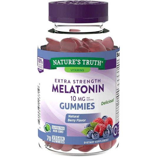 Melatonin Gummies 10 Mg (Pack of 2)