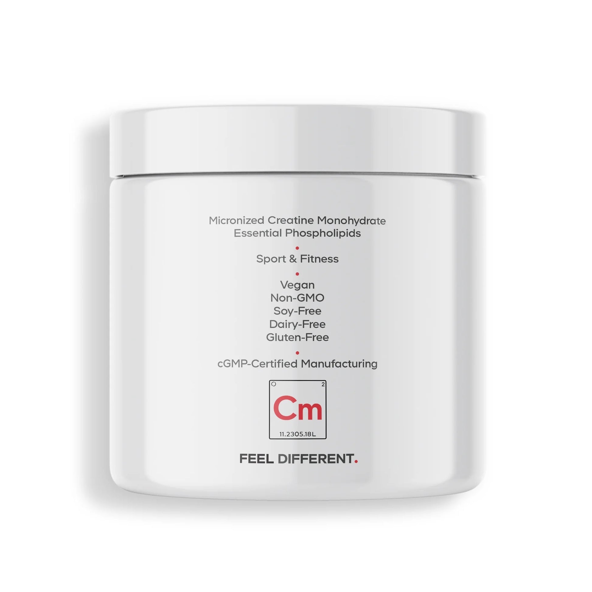 Liposomal Creatine Monohydrate Powder Supplement, Unflavored, 1-Month Supply, 30 Servings
