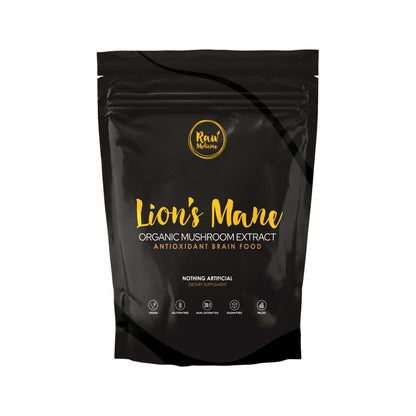 New Raw Medicine Lion'S Mane Organic Mushroom Extract 100G Lions Mane