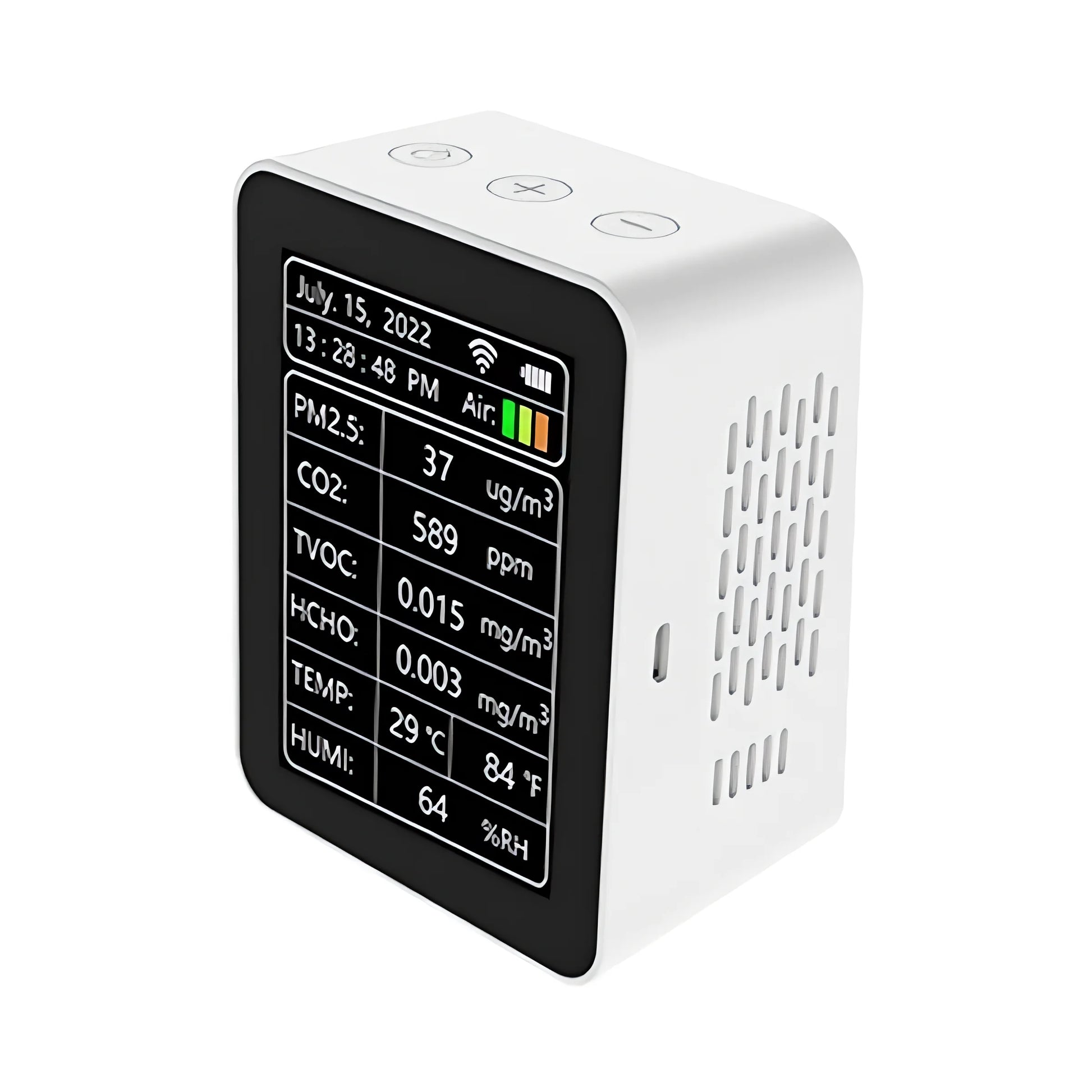 Multifunctional Air Quality Detector PM2.5 Odor VOC Formaldehyde Alarm Clock Calendar WIFI AIR Tools Air Monitor Air Detector