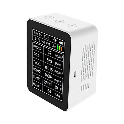 Multifunctional Air Quality Detector PM2.5 Odor VOC Formaldehyde Alarm Clock Calendar WIFI AIR Tools Air Monitor Air Detector