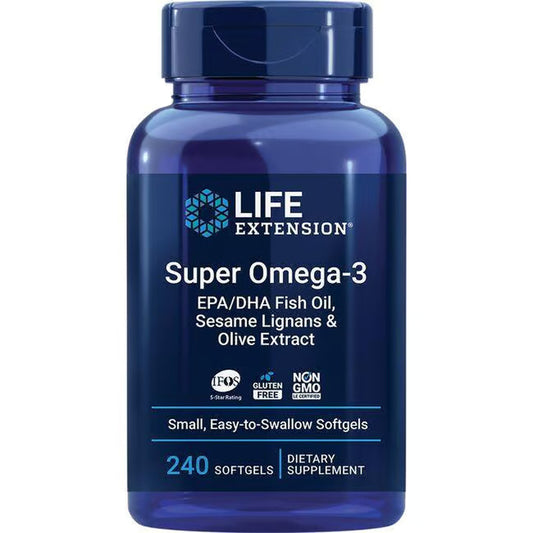 Life Extension Super Omega-3 240 Sgels